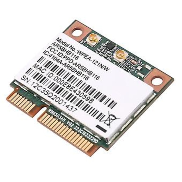 Trådløst netværkskort Atheros Ar9832 Ar5bhb116 2.4/5 Ghz Single-chip 300 Mbps 802.11n Mini Pci-e Wi