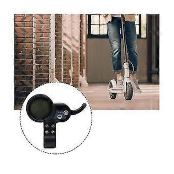 36-60v Instrumentpanel Mätare Justerbar Spänning För Jp Elektrisk Scooter Tillbehör (Runt Huvud)