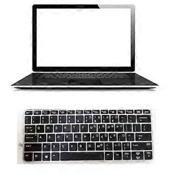 US Tastatur Engelsk Versjon Tastatur for HP EliteBook 820 G3 820 G4 725 G3 725 G4 Laptoper Små Tastaturer