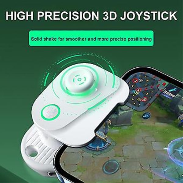 Mobilspel Ph Gamepad Joystick För Ios Gaming Pubg - Vit
