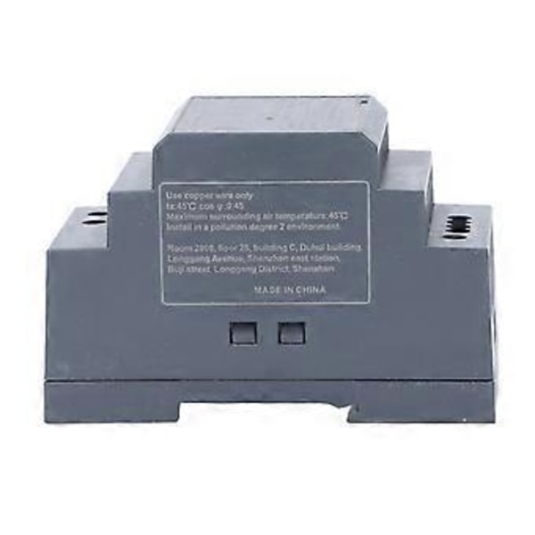 Skinneforsyning 12V Tynd Montering 60W 5A 100~240VAC Flammehæmmende PC HDR 60 12