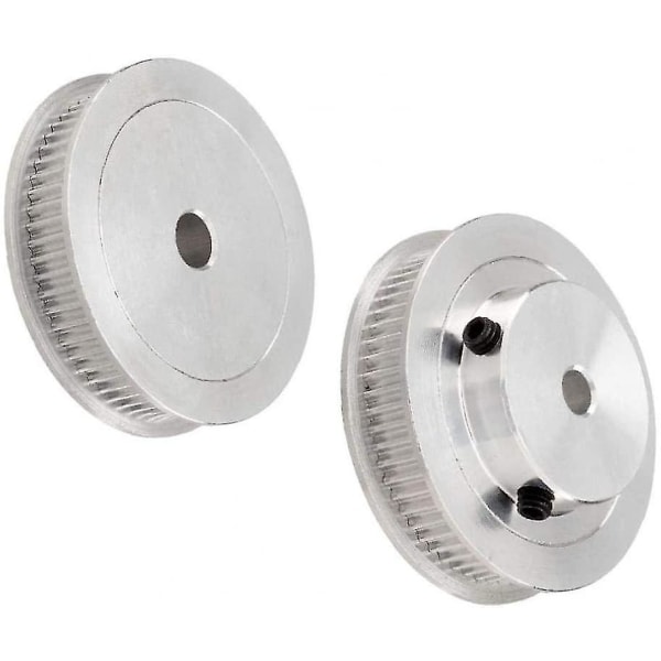 2gt Synkronhjul Aluminium Synkront Remskiva 610mm Transmissionshylsa (Litet Hjul 8mm Stort Hjul 8mm Hål)