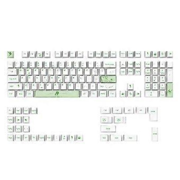 Cherry Profil 108 Tangenter Keycaps För Mekaniska Gamingtangentbord PBT Dye Sub Keycap Vårelektronik Speltangentbord