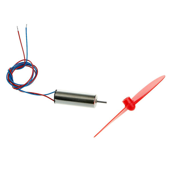 1 par til DC 3.7V 720 Mini Model Helikopter Coreless Motor Propeller Stor Torq