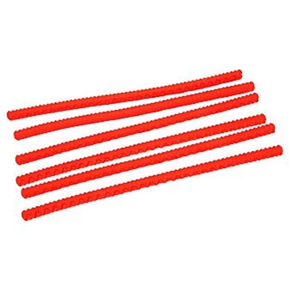 Silikon Ugnshylla Skydd 6-pack, Ugnshylla Kant Skydd, 35,5 cm Långa, Förhindra Hand/Arm Skador