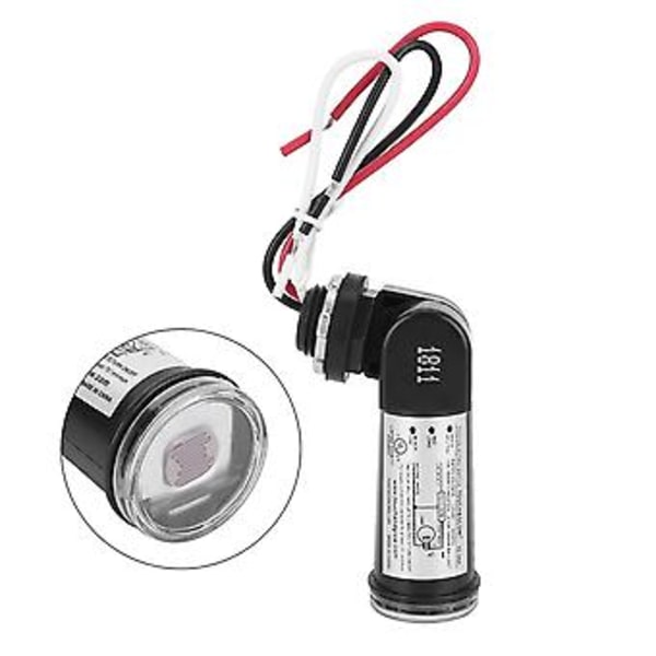 50/60Hz Lyssensor Kontrol Automatisk Tænd/Sluk Fotoelektrisk Kontakt til Belysningsarmaturer 120V AC