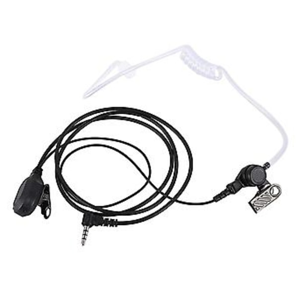 FBI Akustisk Tube Ørepropp Med Mikrofon For Yaesu Vertex Vx-3r Vx-5r Vx-8gr Vx2r
