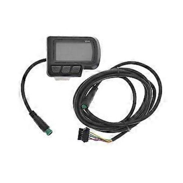 24v 36v 48v Elektrisk Cykel En06 Display Sm/vattentät 5pin Kontakt LCD Skärm För Ebike Delar