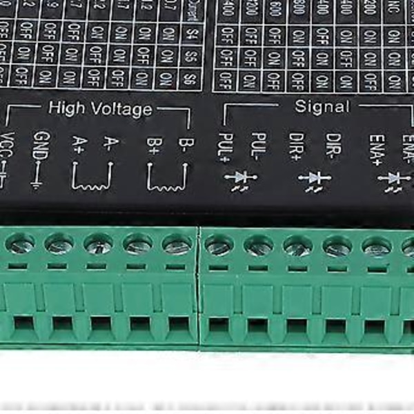 Micro Step Driver TB6600 CNC Kontroller Motor Encoder 3D Printer Tilbehør DC9-24V