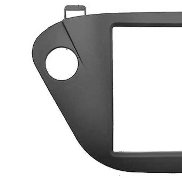 Dobbel Din Bil Fascia Radio DVD Stereo Panel Dash Monteringsinstallasjon Trim Ramme Bezel For Vista