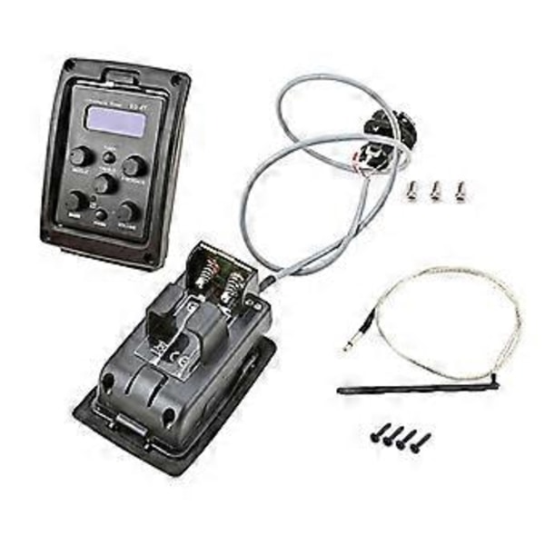 Pickup Tuner Volumkontroll Pickups Akustisk Gitar Forforsterker EQ Equalizer