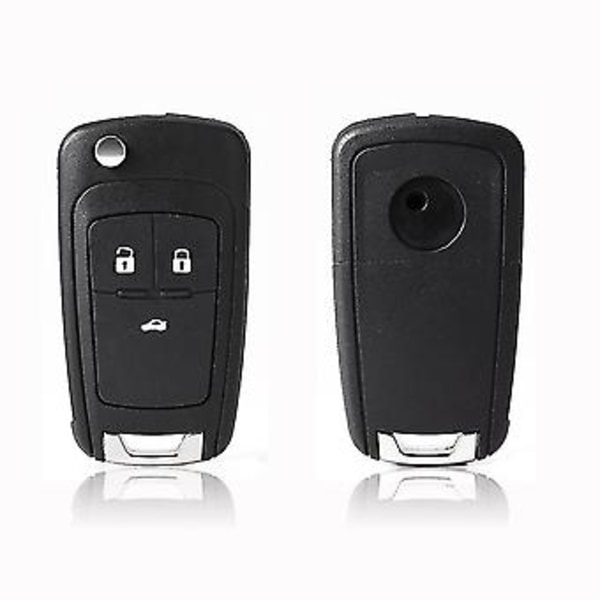Foldbar Fjernbetjeningsnøgle S 3 Knap Til Zafira Opel Insignia
