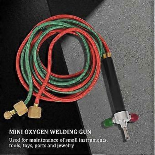 Mikrokaasutohotin Mini kaasutohotin hitsausjuotossarja 5 kärjellä hitsausjuotos joustavalla letkulla pienille instrumenteille, työkaluille, leluille, komponenteille