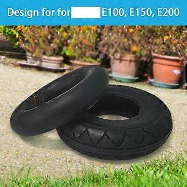 200x50 Dekk og slange sett for E100, e150, e200, Power Core E100, 360, epunk, e-scooter dekk