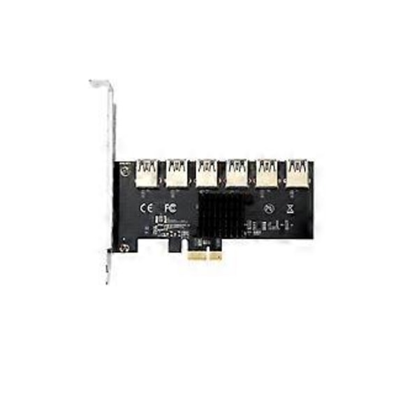 ASM1187E Hovedchip PCIE 1 til 6 USB3.0 Riser Kort Elektroniske Reparationsdele