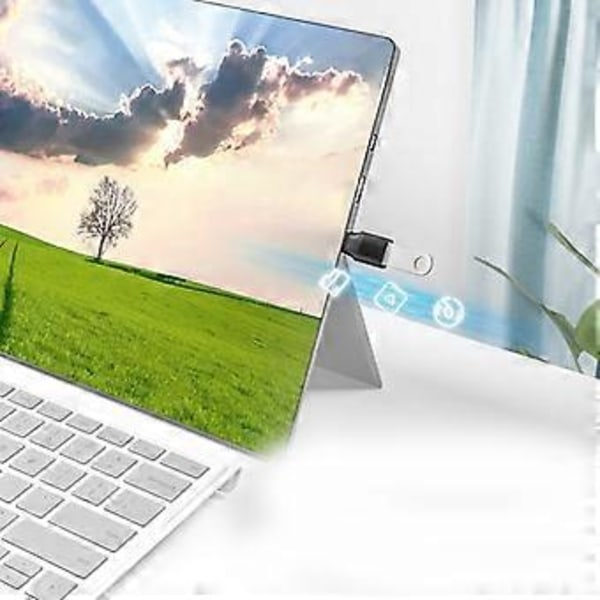 Magneettiliitin Type C Uros - USB3.0 Naaras OTG Tiedonsiirtoadapteri