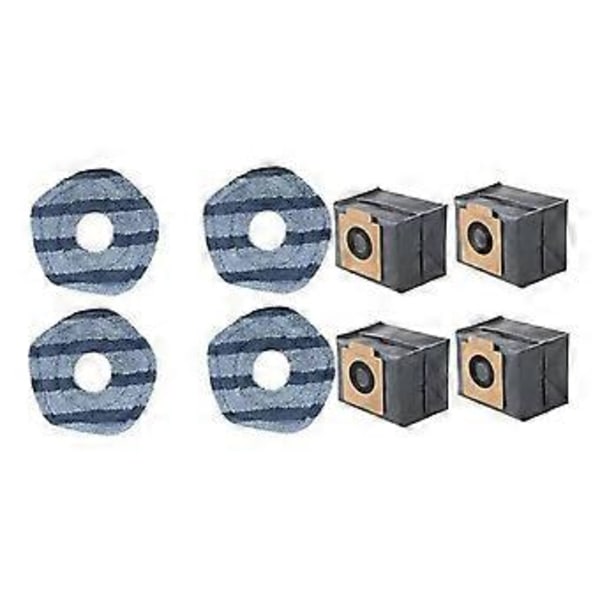 Til X10 Pro Omni Robot Støvsuger Udskiftningsdele Støvposer