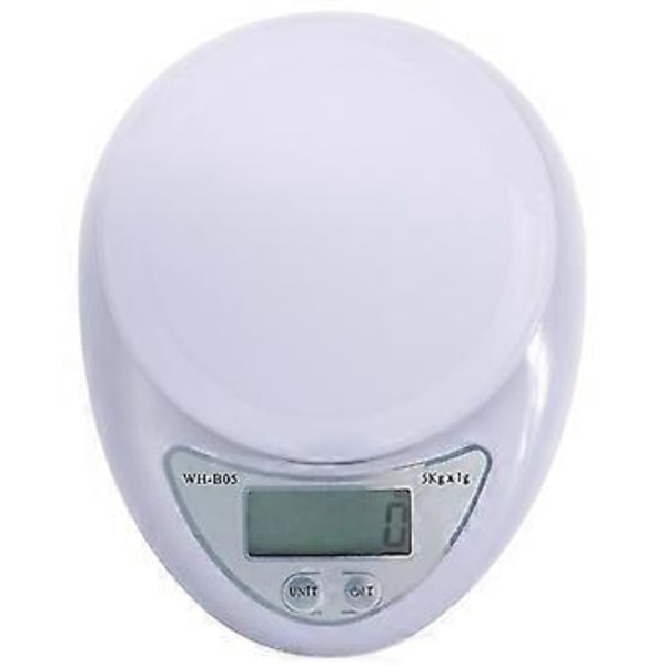 Het 5kg/1g 1kg/0.1g Bärbar Digital Våg LED Elektronisk Våg Post Mat Mätning Vikt Kök LED Elektronisk Våg