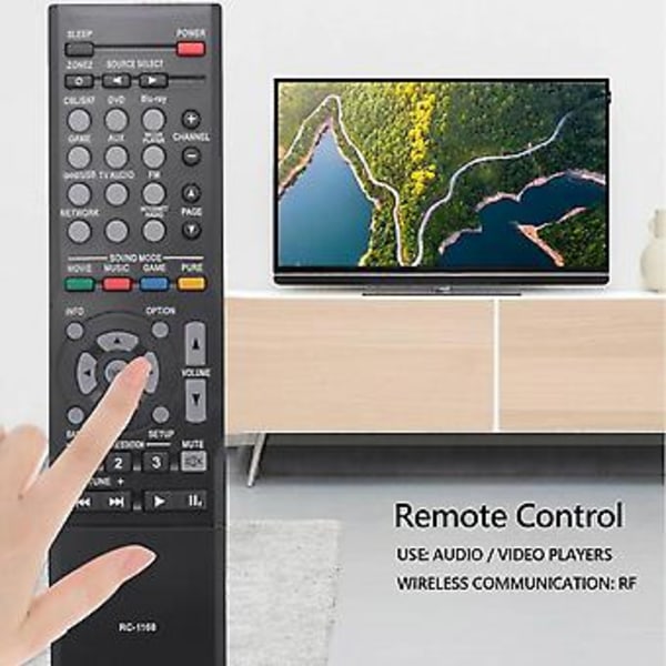 Erstatningsfjernbetjening til Rc-1189 Rc-1196 Rc-1193 Rc-1192 Avr-s700w Av Receiver