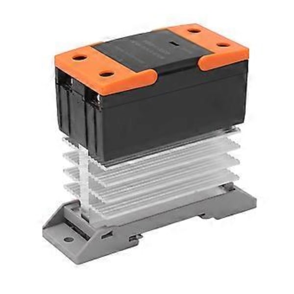 Solid State -rele pieni DA-virranjakelusäädin jäähdytyselementillä DC 3‑32V - AC 24‑480V