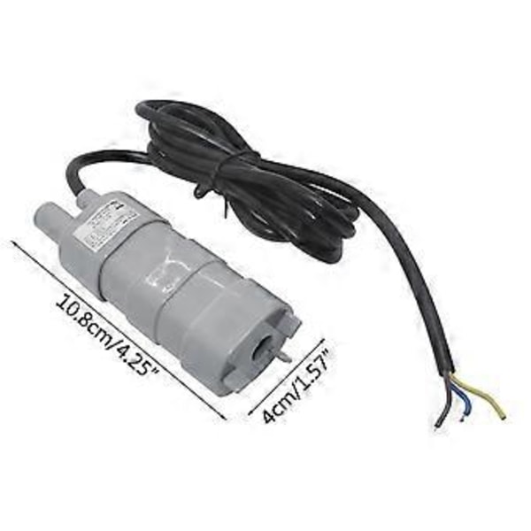 Til DC 12V Vandpumpe 600l/t 5m Høj Flow Hvalpumpe Til Campister Autocampere