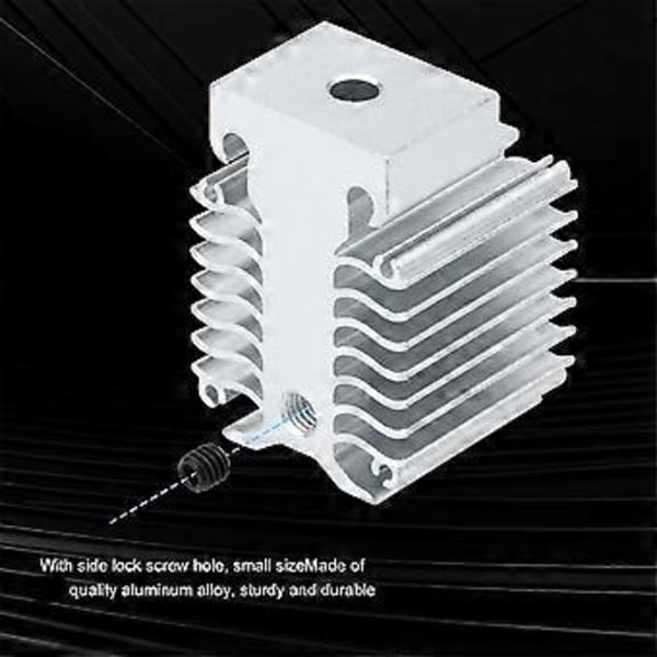 3D-skrivare Värmeavledningsblock, 3D-skrivare Kylfläns Radiator, Hotend Ersättningsdelar för 3 V3 KE/ 3 V3 SE