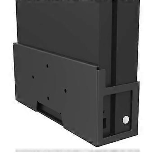 Robust Metallfäste Väggmonterad Hållare Ställ Bekväm Speluppsättningshylla med Kabelhantering för XB One X