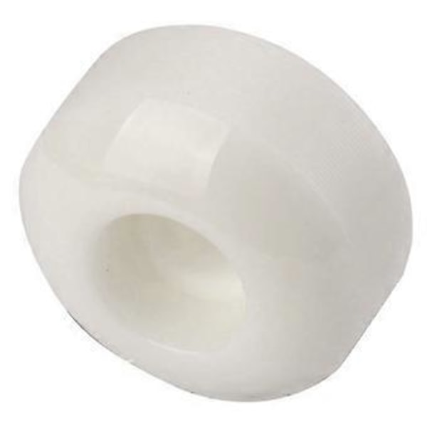 4 stk. skateboard longboard hjul 52 mm 95A vej skate bevægelseshjul med 8 stk. ABEC-11 forseglede lejer, hvid