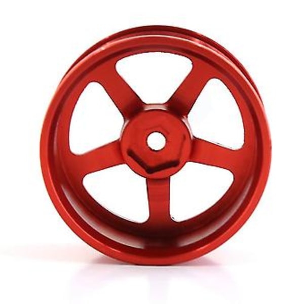 4kpl 1/10 Rc On- D Auto 52mm Metallivanne Pyörän Napa Sakuralle, violetti