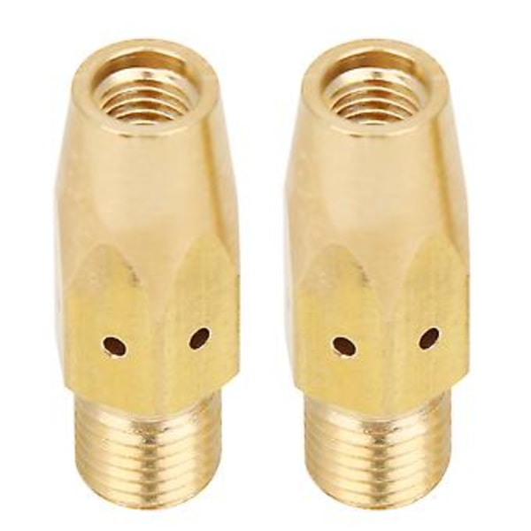 Kontaktspidsadapter til MIG svejsepistol gasdiffuser til Miller M-25/M-40 & Hobart (2 stk)