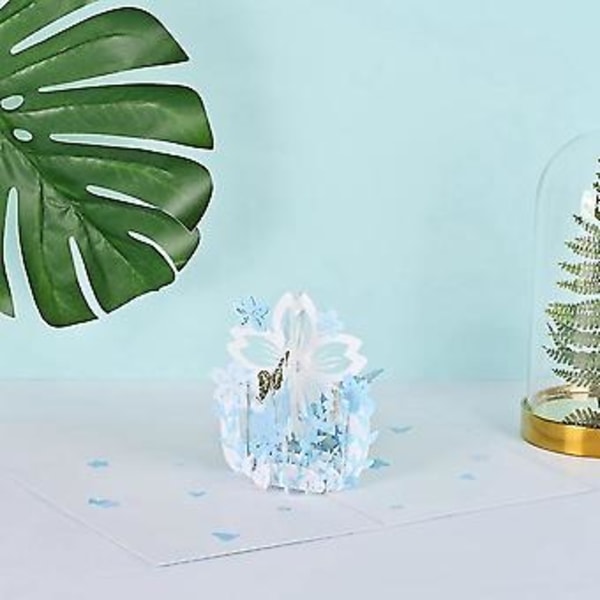 Ponnahduskortti kirjekuorineen ajatellessasi sinua, , , vuosipäivä