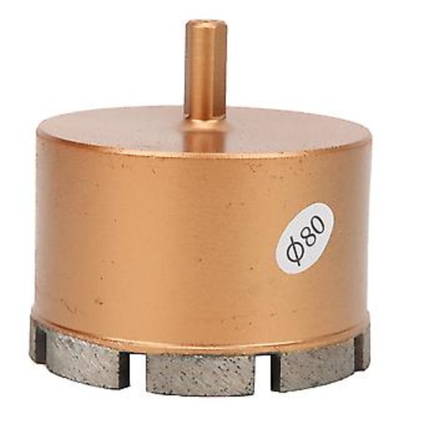 Marmor Åpner Diamant Bor Krone Hull Sag for Granitt Fliser Betong Glass 80mm