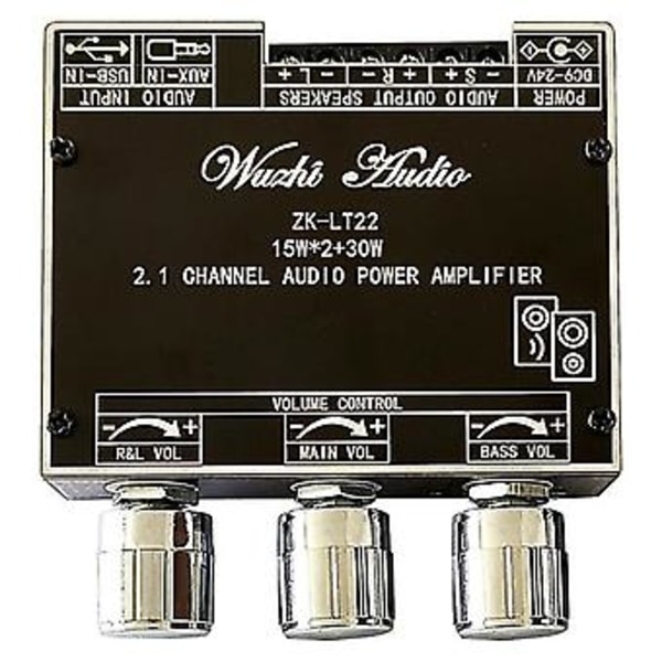 -lt22 2.1 Chl Tand 5.1 Aux Digital Förstärkar Kort 2x15w+30w Ser O Förstärkarmodul