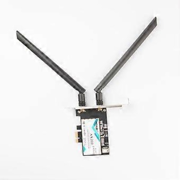 3000Mbps WiFi 6 forIntelAX200 PCIe Trådløst Netværkskort DualBand 2.4G/5Ghz AX200NGW BT5.0 Til Window10 Desktop PC