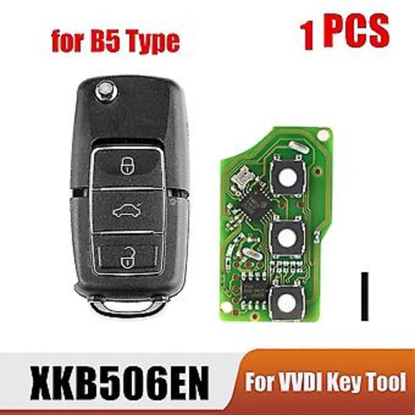 För Xkb506en Universell Trådbunden Fjärrnyckel 3 Knappar För B5 Typ För Vvdi Nyckelverktyg
