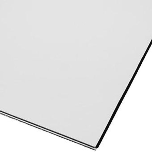 3-lagers PVC med basgitarrplektrumskydd Materialark DIY Oklippt 42,9x29x0,23 cm, Pärlvit