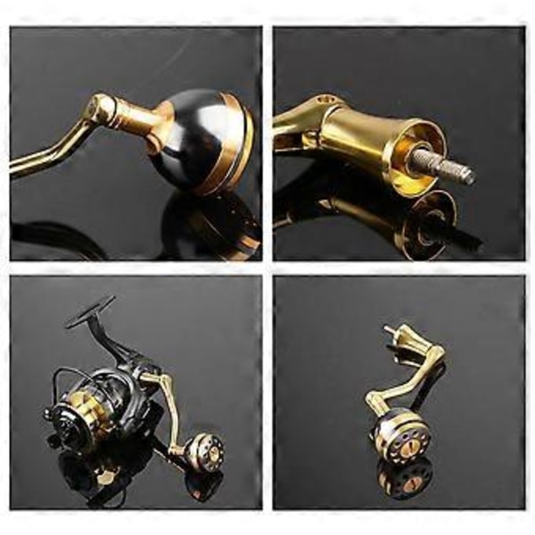 Rotary Fiskehjul Retrofit Rocker Arm Spiralhjul Fiskelina Rundhjul Rulltillbehör Stor