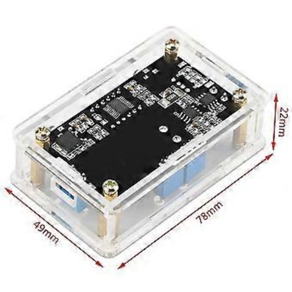 2x DC-DC Buck, strömförsörjningsmodul LM2596 DC Buck Converter 5V-36V till 1.25-32V Spänningsregulator Sta