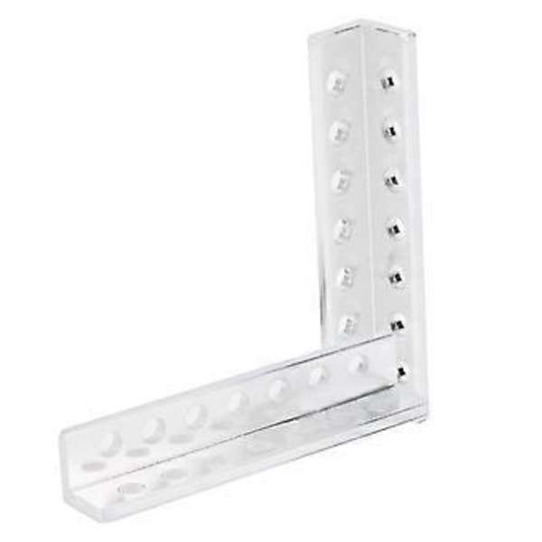 1 pari 7 reiän L-palkkikanava 310300070064 Robottiosa Lisävaruste 12 x 12 x 64 mm