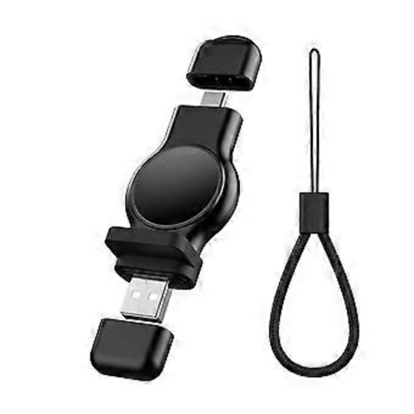 Strømadapter Trådløs Oplader Stand Dock Opladerkabel til Iwatch 2/3/4/5/6/7