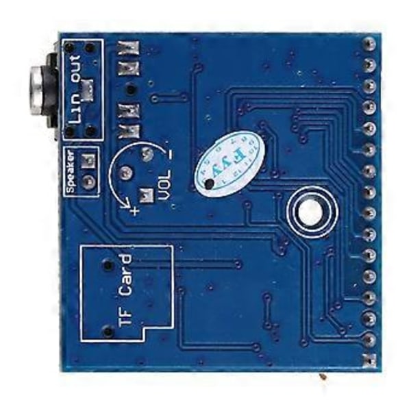 til DC 5V MP3 Stemmeafspiller Modul SD/TF Stemme Broadcast Trigger Afspiller + 2 Porte