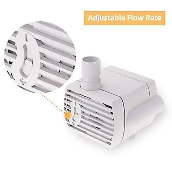 Ultratyst Vattenpump För Djur Vattenfontäner USB Dränkbar Vattenpump DC5V