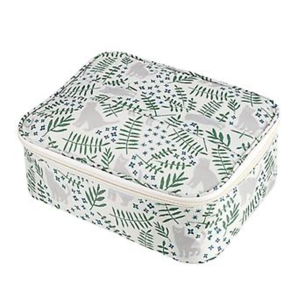 Bærbare Vandtætte Kosmetik Makeup Opbevaringstasker Rejse Toiletartikler Organizer Pung Kat Have