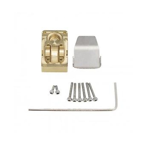 Messinkinen siltakannen vastapaino levyllä 1/24 simulaatiomalliin Axial Scx24 90081