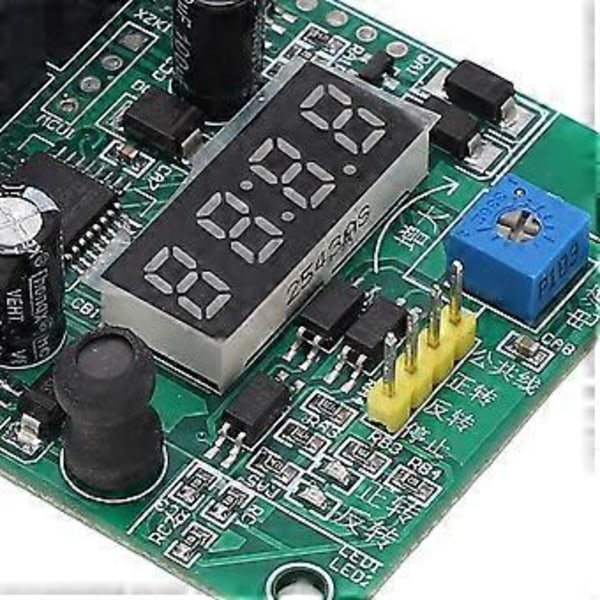 Fjärrkontrollmodul Digital Display Relä Kontrollerkort 12V 24V för Motorventil