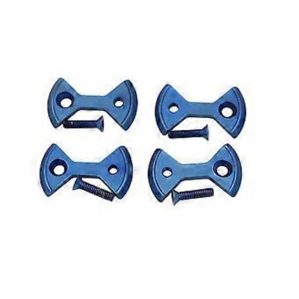 1 Set Titan Cykel Lås Pedal Cykel Pedalplatta Fluga Form För Zero Light Action Skruvar Bo