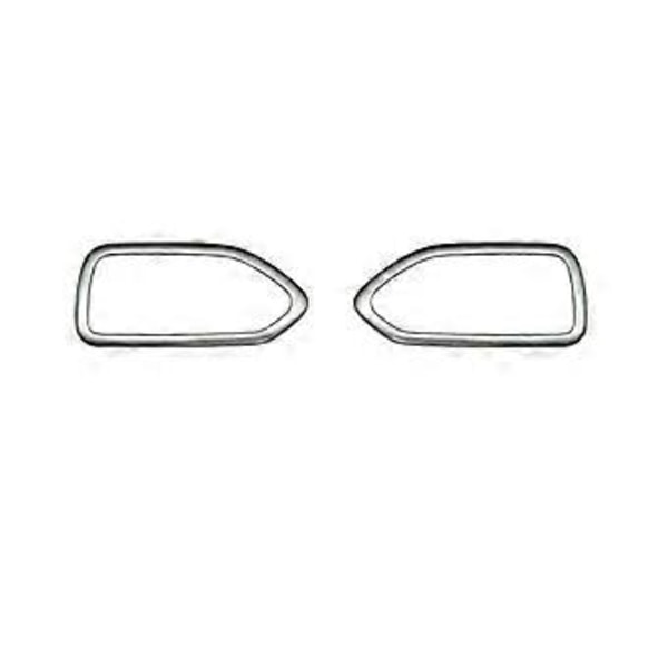 2 st Matt Silver Bil Innerdörrhandtag Trim Drag Panel Handtagsskydd för Noah Voxy 90-serien 2022