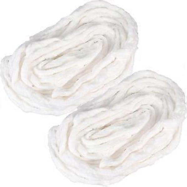 2 Poser Bomuldsspole Hårpermanent Papir Bomuldsrulle Spole Bomuldssalon Spole Manicure Bomuldsspole Manicure Bomuldsspole