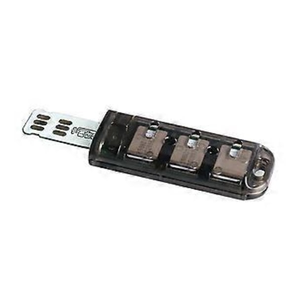 6-plats Adapter Multi-läsare Mini Sim Nano Med Kontrollbrytare För /6/7/8/x