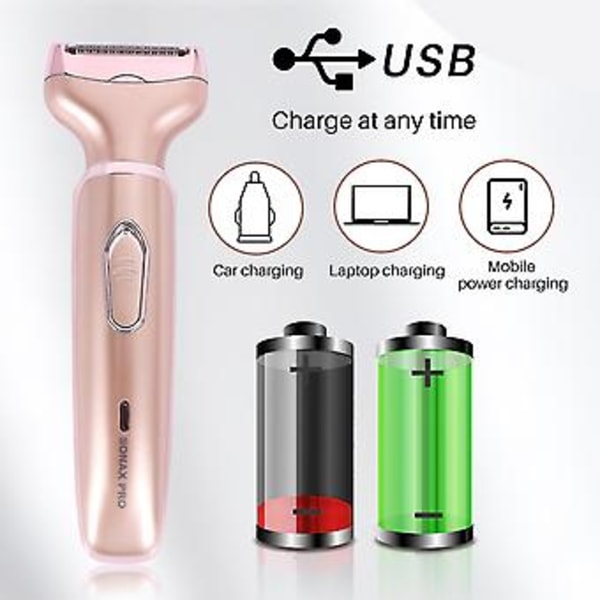 Epilator Pu H Fjernelse Barbermaskine Fe Armhuletrimmer Depilat Dame